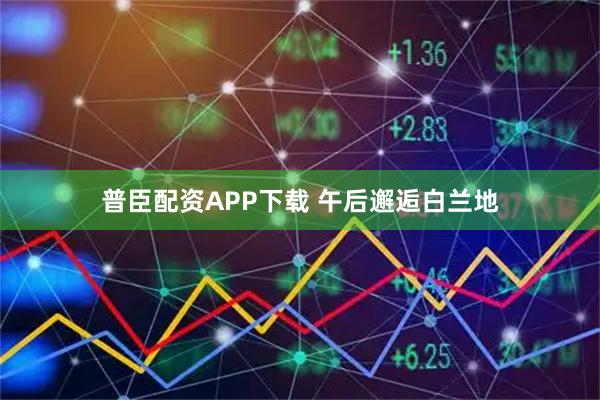 普臣配资APP下载 午后邂逅白兰地